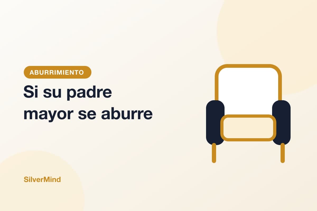 Ilustración: un sillón vacío junto a una ventana, con unas gafas sobre un periódico doblado