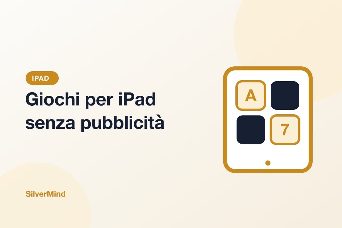 Illustrazione: un tablet con grandi tessere di lettere e numeri