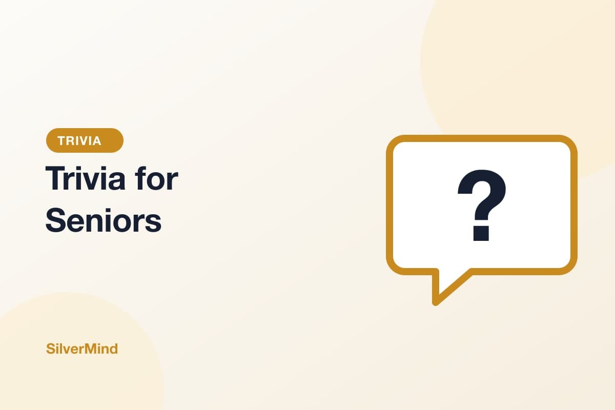 Illustrated speech bubble with a large question mark