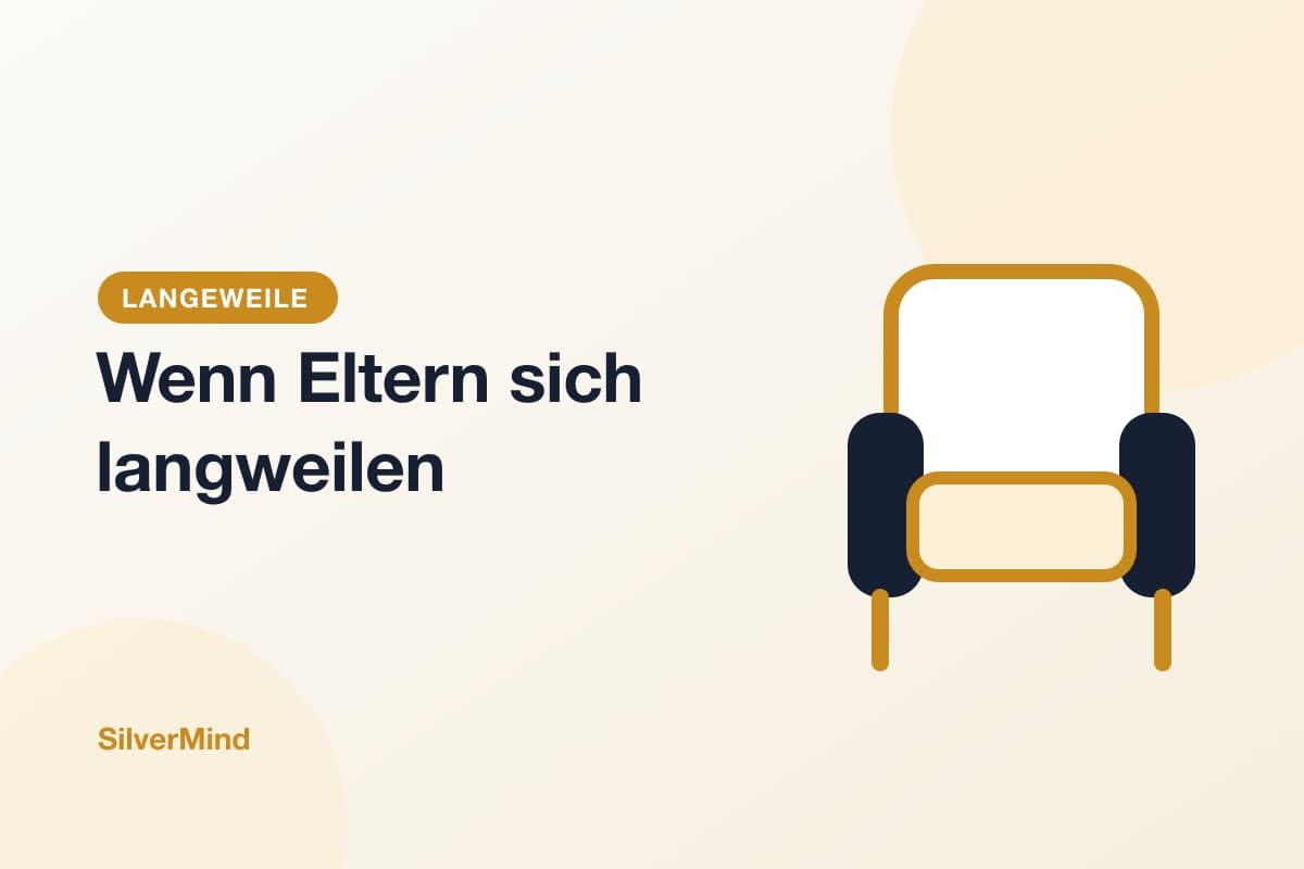 Illustration: ein Sessel am Fenster, daneben eine Gießkanne, ein Telefon und ein aufgeschlagenes Heft