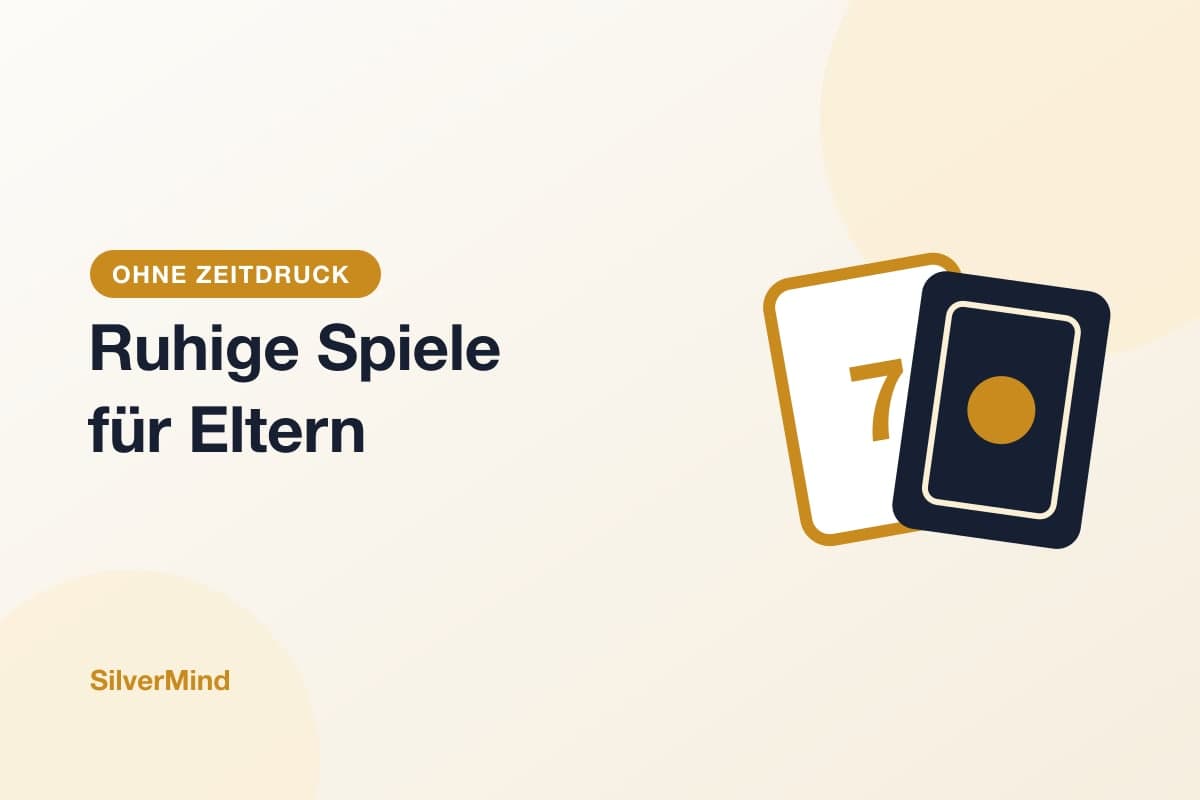 Illustration: zwei Hände legen Bildkarten auf einem Holztisch, daneben eine Teetasse
