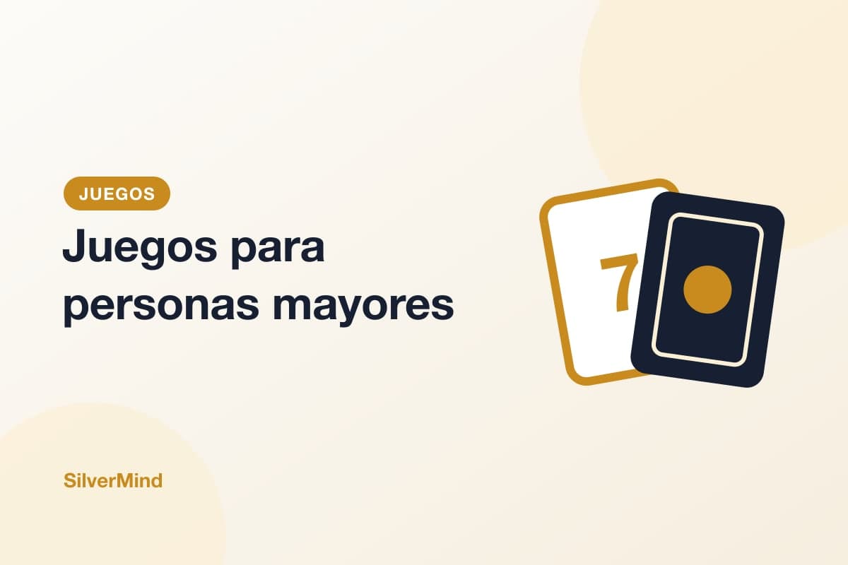 Ilustración: una mesa con fichas de dominó, una sopa de letras y una tableta con cartas grandes