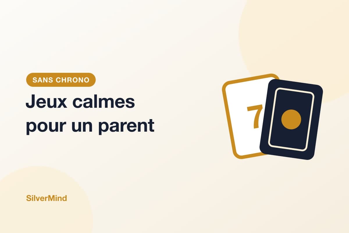 Illustration : des dominos, un jeu de cartes et un puzzle à moitié fait sur une nappe à carreaux, à côté d'une tasse de thé