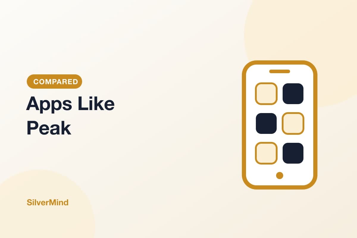 Illustration: a phone screen with a grid of large app tiles